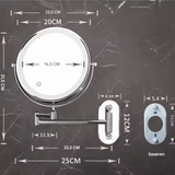 Verlichte Make-up Spiegel - LumiAura