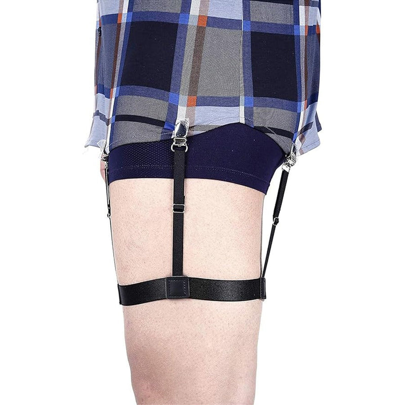 Heren Hemd-Stäbe Gummibanden Bretels voor een veilige Hemd-Houder