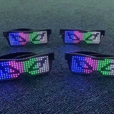 App-programmeerbare LED-feestbril - GlowBeat