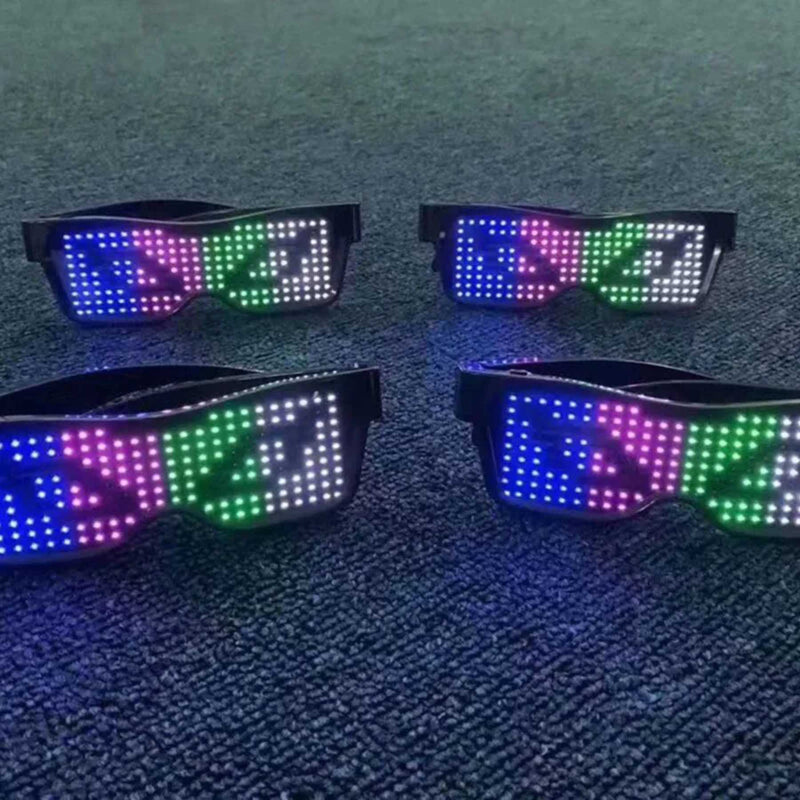 App-programmeerbare LED-feestbril - GlowBeat