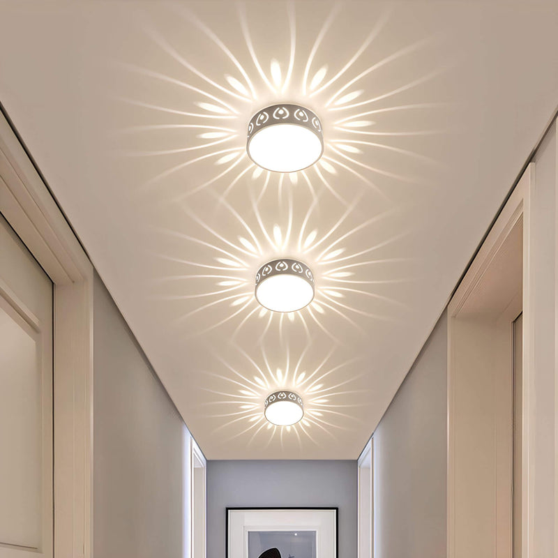 Aurora LED Plafondlamp - Sfeervolle Verlichting met Elegante Patronen