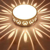 Aurora LED Plafondlamp - Sfeervolle Verlichting met Elegante Patronen