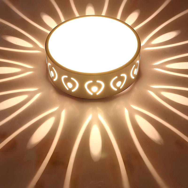 Aurora LED Plafondlamp - Sfeervolle Verlichting met Elegante Patronen
