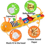 Muzikale Rups Knuffel - Interactief en Zacht