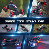 Afstandsbediend stuntauto met handbeweging sensor – 360° actie & gebarenbesturing