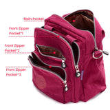 3 in 1 waterdichte multifunctionele trendy crossbody tas - MyBack
