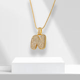 Bubble-letterketting met hanger - LuxeLette