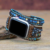 Edelsteen-Apple-Watch-Armband - Azure