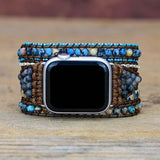 Edelsteen-Apple-Watch-Armband - Azure