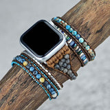 Edelsteen-Apple-Watch-Armband - Azure