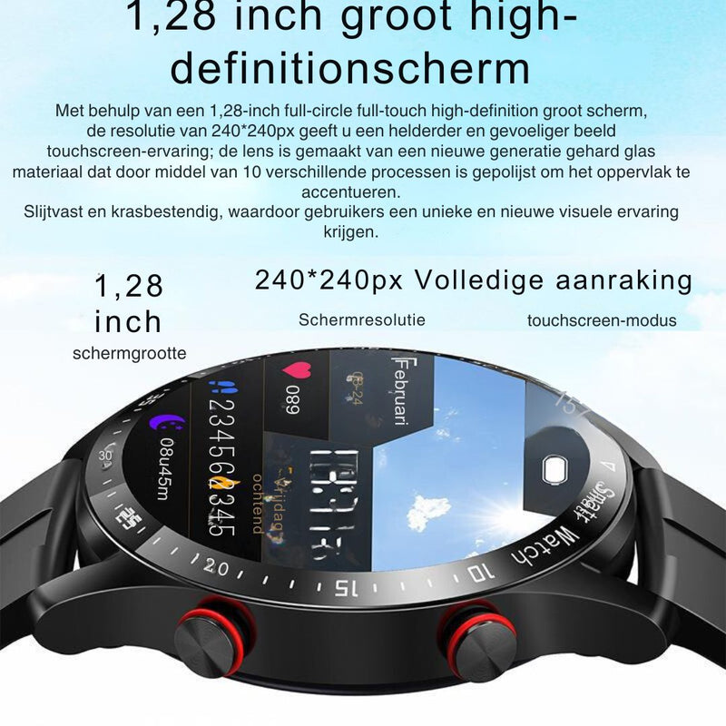 TechMaster Smartwatch – Voor een slimme en actieve levensstijl