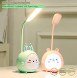Kinderleeslamp met oogbescherming en USB-nachtlamp - BrightBuddy