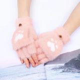 Purrfect Mitts | Elevate your winter look with plush sophistication!