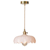 Bubble Glass Hanglamp – Elegante Transparante Glas & Koper Hanglamp