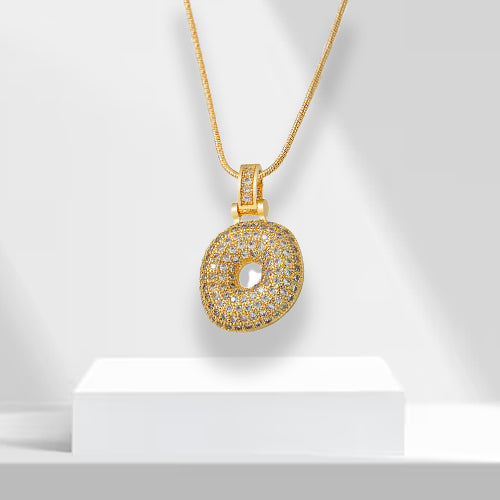 Bubble-letterketting met hanger - LuxeLette