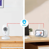 Babybewaking met nachtzicht en 2-weg audio – Inclusief temperatuurweergave