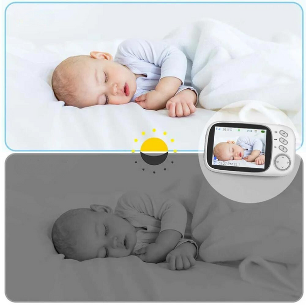 Babybewaking met nachtzicht en 2-weg audio – Inclusief temperatuurweergave
