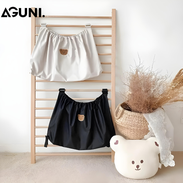 Kinderwagenorganizer met grote tas – Praktische opslag onderweg