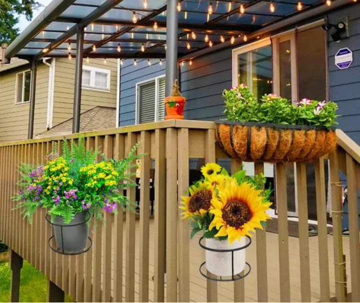 Hangende Railing Plantenhouder – Balconia