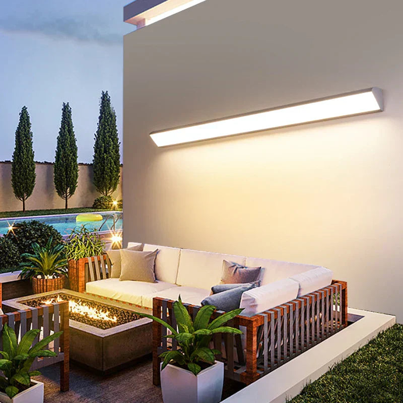 Buiten waterdichte LED-Wandlamp
