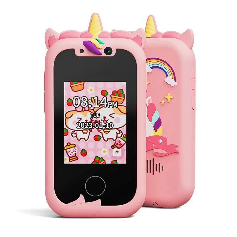 Kinder Leer-Smartphone met Touchscreen, Camera & Muziekfunctie