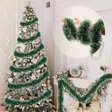 TREELINE – Premium Groene Decoratietape voor Kransen en Kerstboomdecoratie