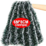 TREELINE – Premium Groene Decoratietape voor Kransen en Kerstboomdecoratie