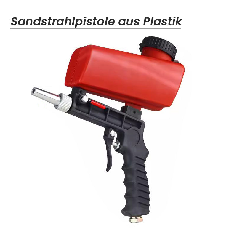 Draagbare handgehouden pneumatische zandstraalpistool