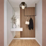 Aurub | Industriële plafondlamp zwart