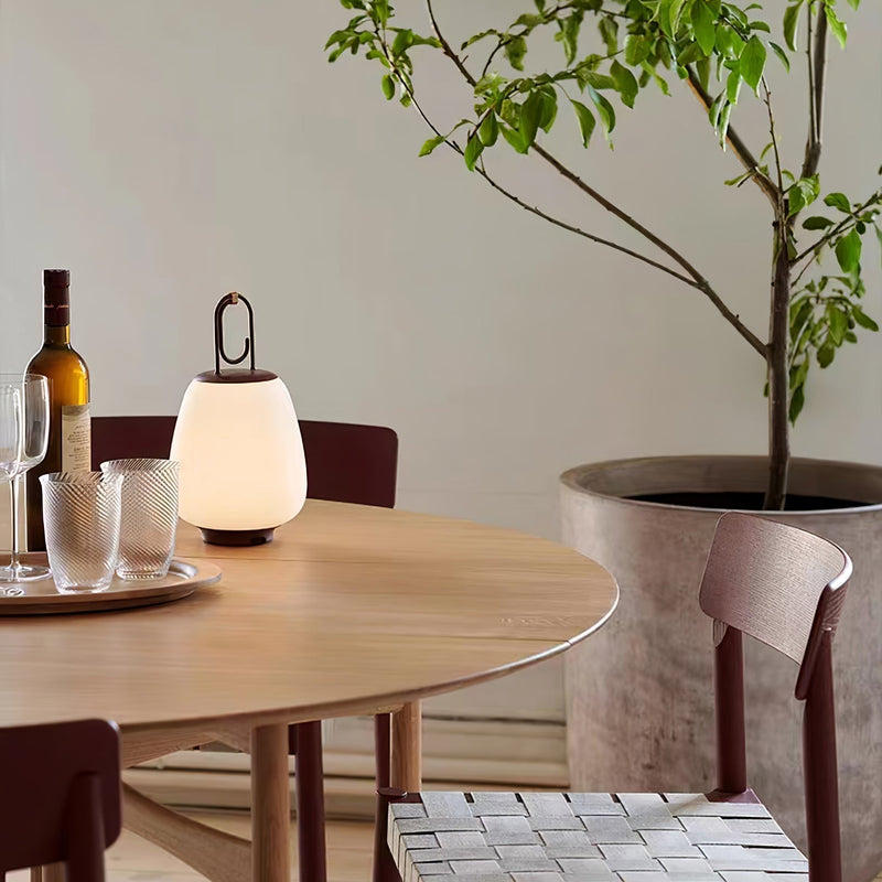 Draagbare Lantaarn Tafellamp – USB Oplaadbaar met Warme & Koele Lichtstanden
