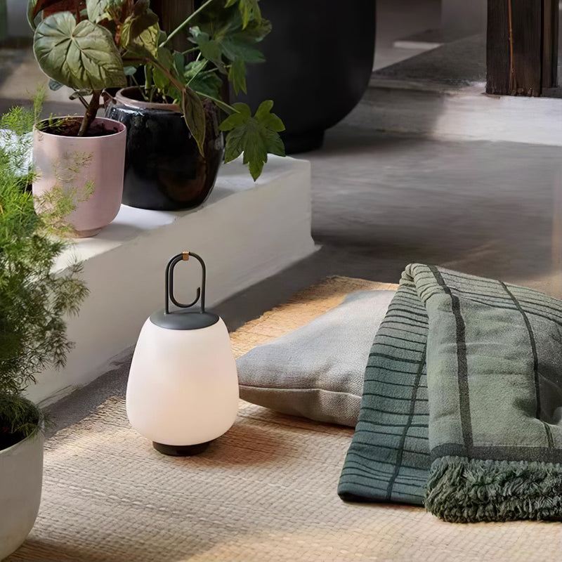Draagbare Lantaarn Tafellamp – USB Oplaadbaar met Warme & Koele Lichtstanden