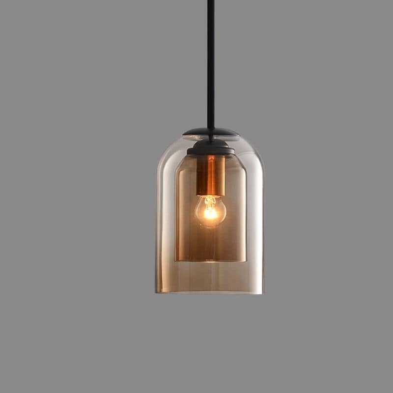 Stijlvolle Dubbelglas Hanglamp - AuraGlas