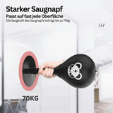 Boxball met sterke zuignapbasis – PowerStrike