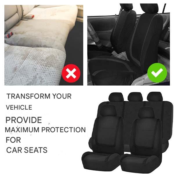 9-delig Universeel Auto Zitbekleding Set – AutoLuxe