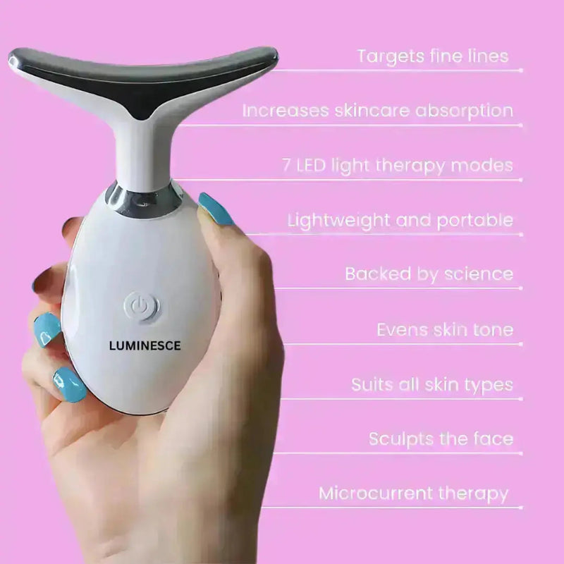 7-in-1 LED Gezichtsverstevigings- & Massagetool – Vénera