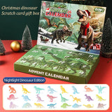 DINOQUEST 2025 – Kerst Countdown Kalender met 24 Dino Speelgoed
