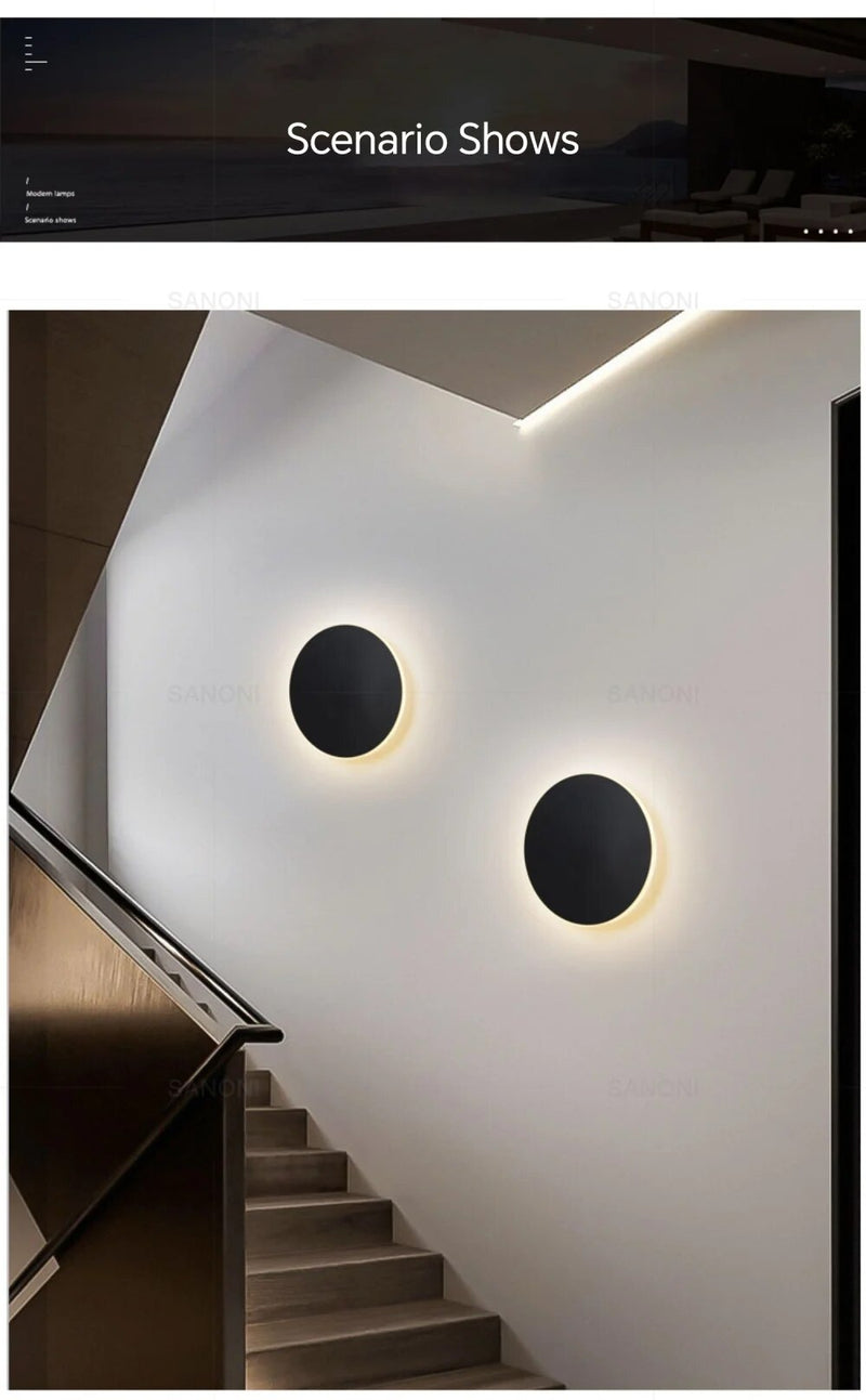 Moderne LED-Wandlamp – Lumeo