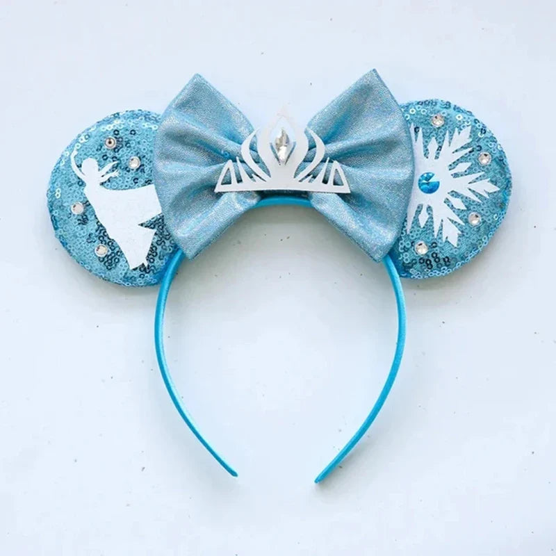 Frozen Haaraccessoires – Elsa en Anna Mickey Mouse Oren Haarbanden voor Meisjes