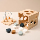 Educatieve houten speeldoos – Voor leren en spelplezier