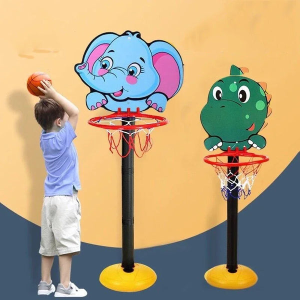 Dinosaurusspeelgoed Basketbalset – Leuk en Actief Speelgoed voor Kinderen van 1 tot 4 jaar