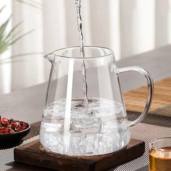 450ml-950ml Hittebestendige Glazen Theepot – RVS Theefilter, Bloemenketel voor Kung Fu Thee Accessoires, Puer- en Oolong-thee