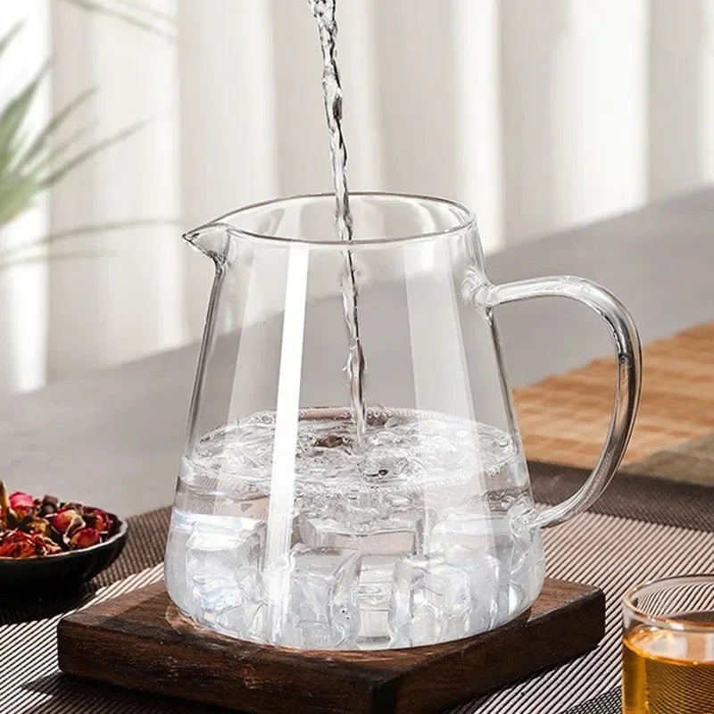 450ml-950ml Hittebestendige Glazen Theepot – RVS Theefilter, Bloemenketel voor Kung Fu Thee Accessoires, Puer- en Oolong-thee