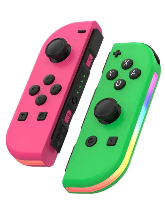Draadloze Bluetooth LED Joystick voor Nintendo Switch – Controllers in Unieke Kleuren