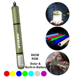 Opblaasbare Solar-LED-Buislamp – LumiGlow Pro