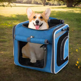 Uitbreidbare Fietsmand voor Huisdieren – Comfortabel en Veilig voor Kleine Honden en Katten