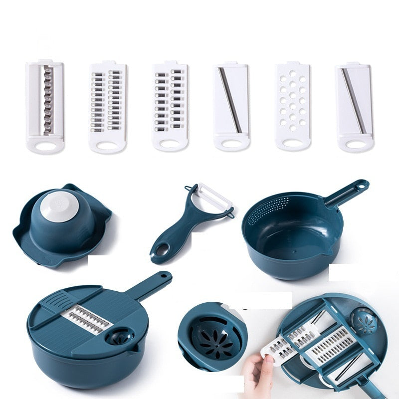 12-in-1 Multifunctioneel Snijset – ChefEase
