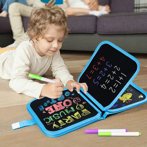 Dino Tekenboek – Herbruikbaar Tekenplezier voor Kinderen