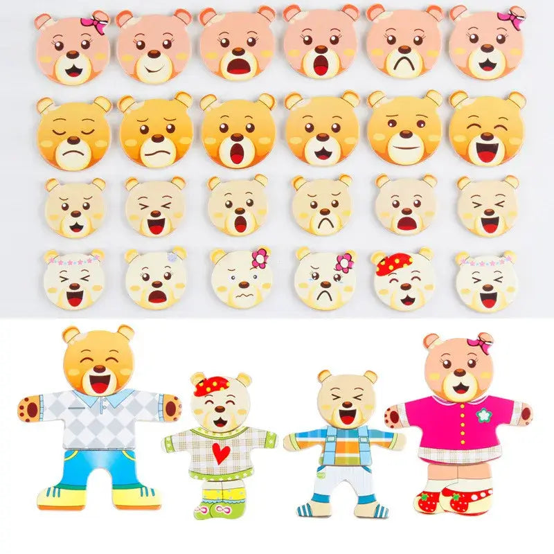 Educatieve dieren puzzelset – Voor creatief en leerzaam aankleden