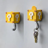 Muntvormige Bouwblokjes Sleutelhanger - Creatief en Persoonlijk