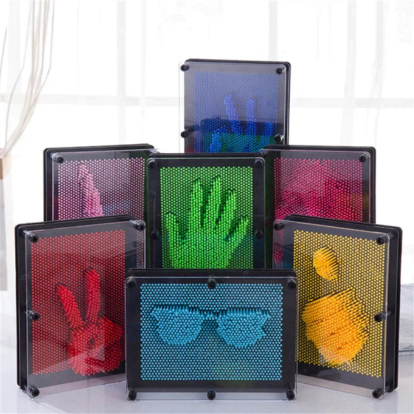 3D-Pin-Kunstspel voor Kinderen & Volwassenen – Creatief Fingerdrukplezier